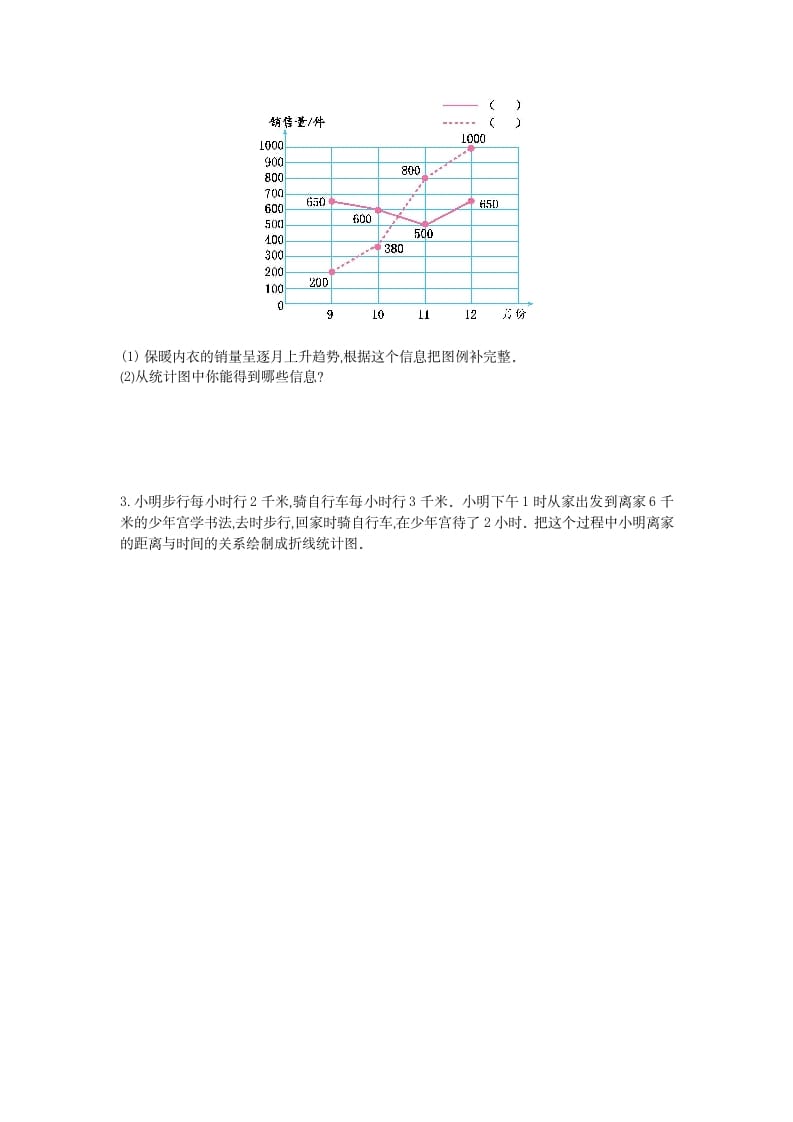 图片[3]-五年级数学下册第七单元检测卷（一）-我要学科网