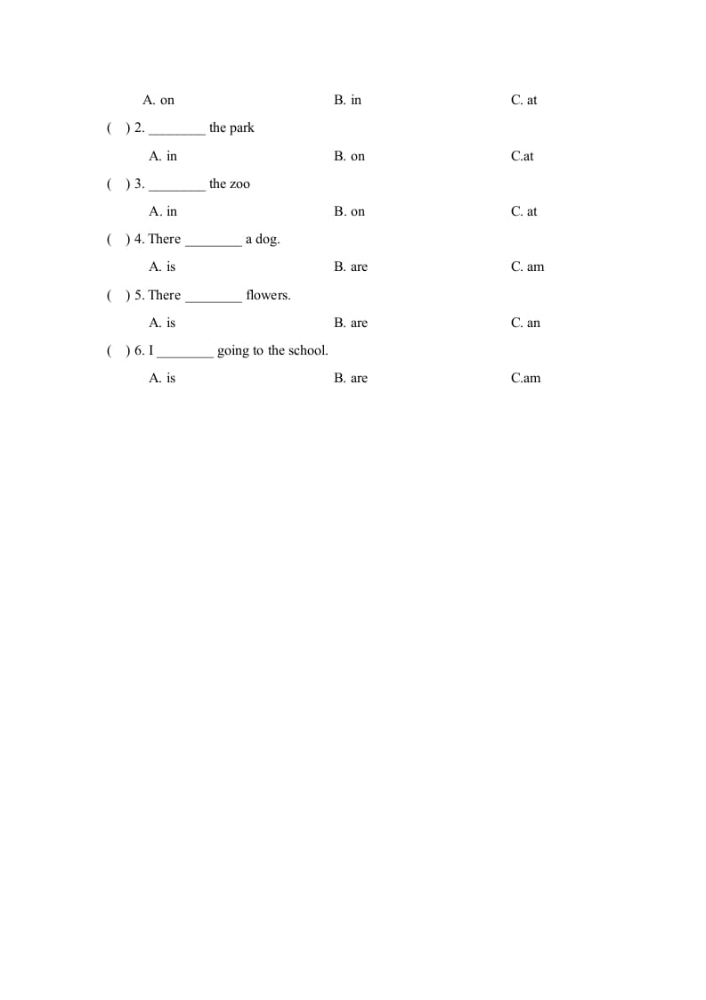 图片[2]-二年级英语上册Unit5_Lesson2课时训练（人教版一起点）-我要学科网