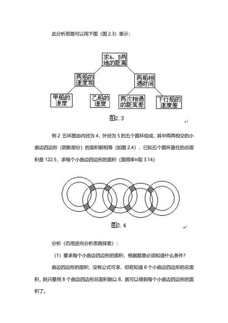图片[2]-六年级数学下册2、逆向分析思路-我要学科网