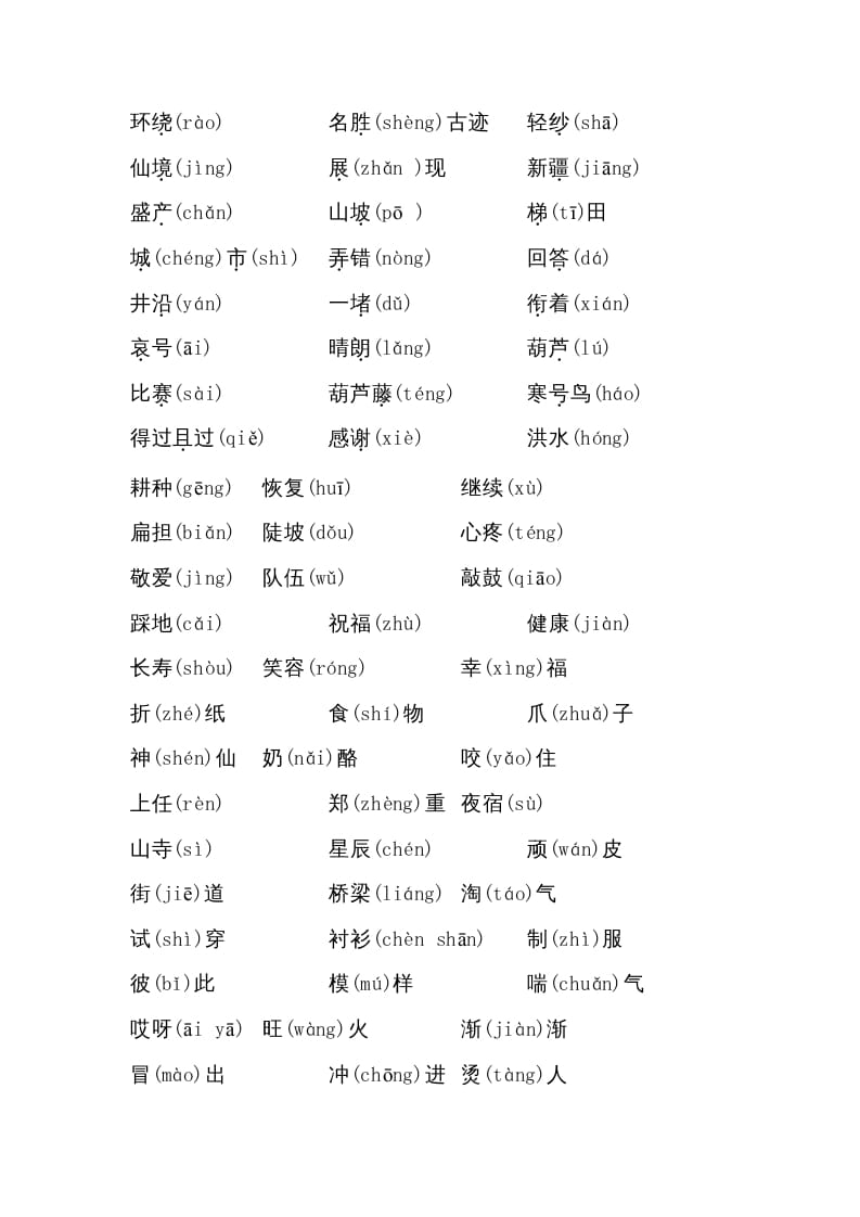 图片[2]-二年级语文上册期末专项知识梳理（部编）2-我要学科网