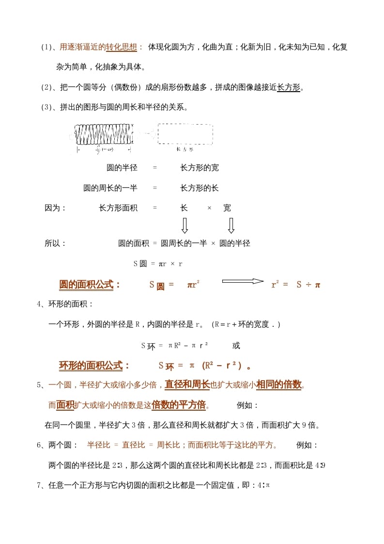 图片[3]-六年级数学上册第3单元归纳总结（人教版）-我要学科网