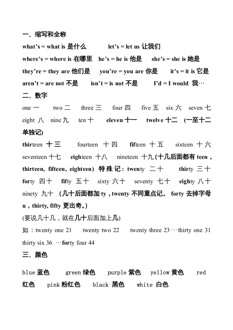 图片[2]-四年级英语上册Unit6单元句型总结（人教PEP）-我要学科网