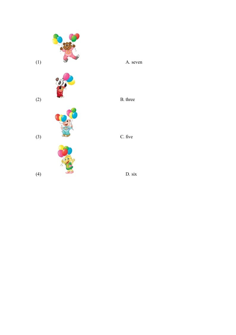 图片[2]-三年级英语上册Unit6_C_同步习题（人教版一起点）-我要学科网