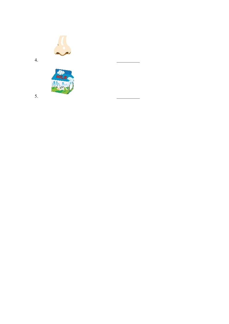 图片[3]-三年级英语上册Unit4_A_Let’s_learn同步习题(4)（人教版一起点）-我要学科网