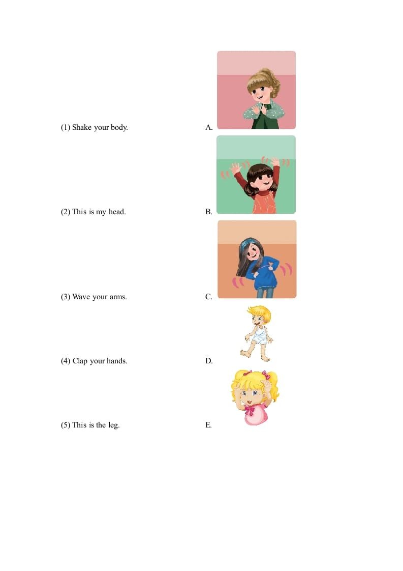 图片[2]-三年级英语上册Unit3_B_Let’s_learn同步习题(1)（人教版一起点）-我要学科网