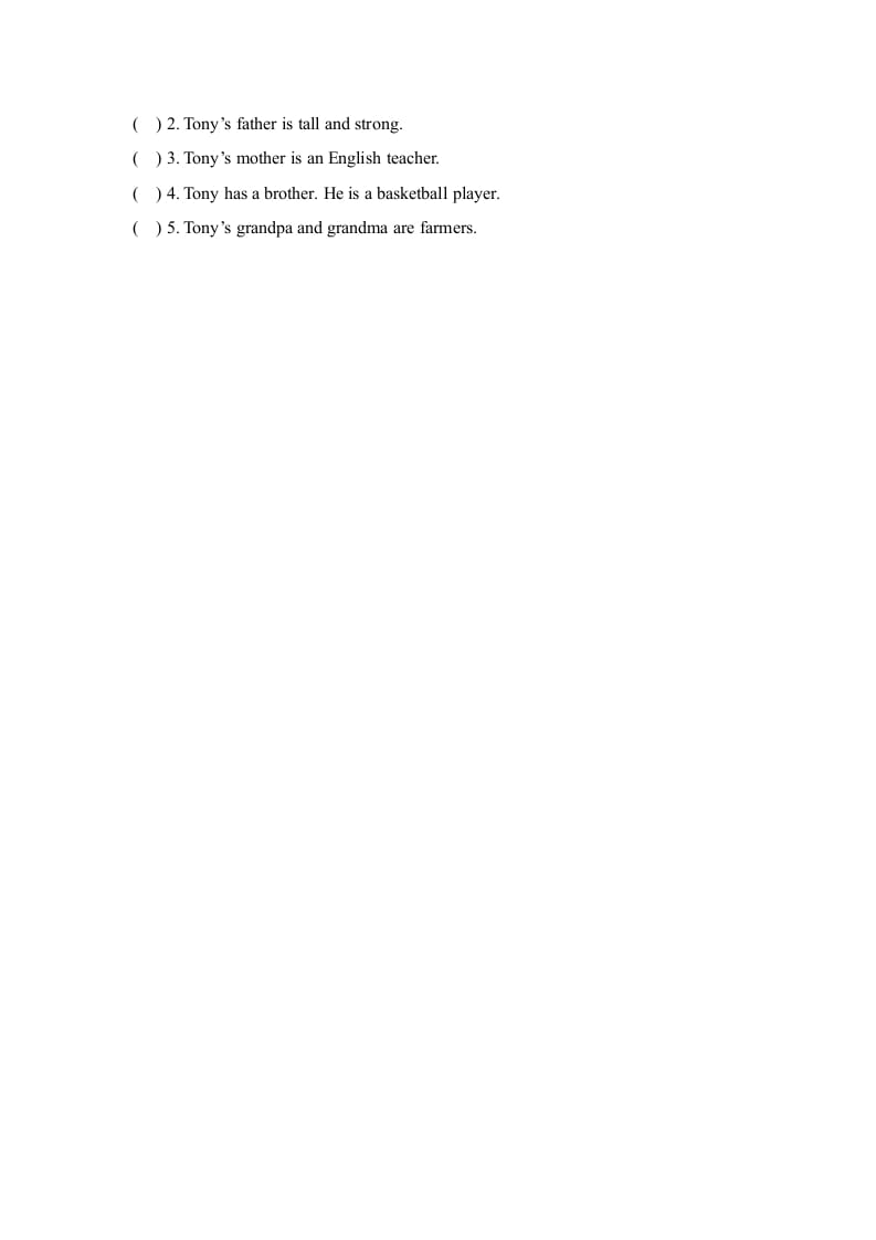 图片[3]-四年级英语上册Unit6_B_阶段训练（人教版一起点）-我要学科网