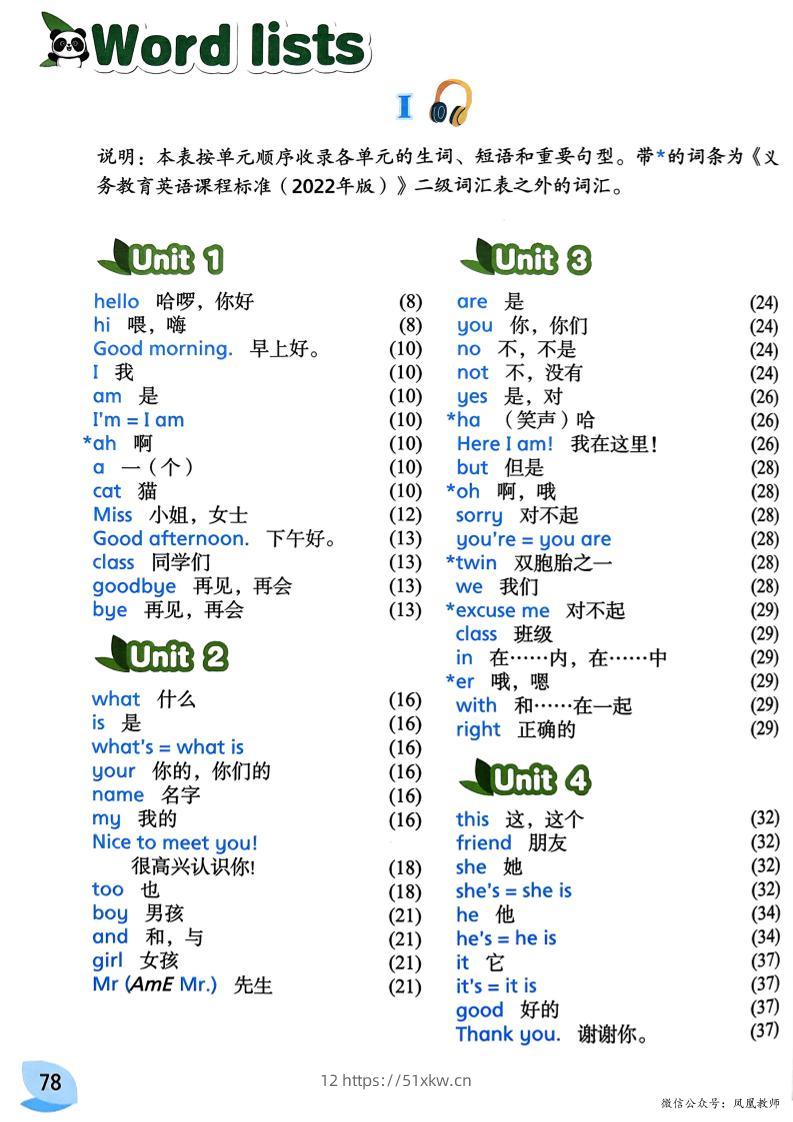 三上英语（译林版）单词表-我要学科网